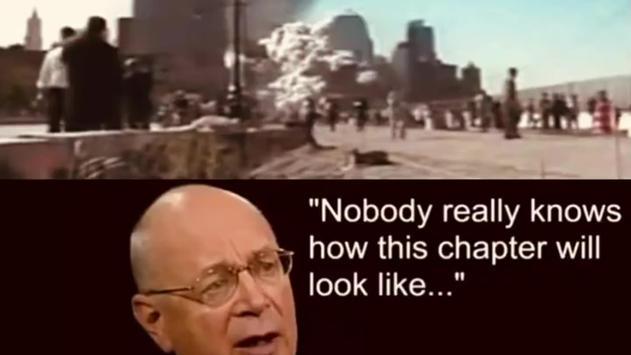 Never forget that WEF’s Klaus Schwab was in New York on September 11, 2001