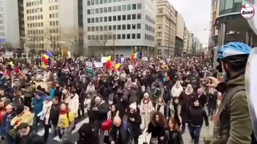 Belgien kæmper for friheden selvom de korrupte medier censurerer virkeligheden!