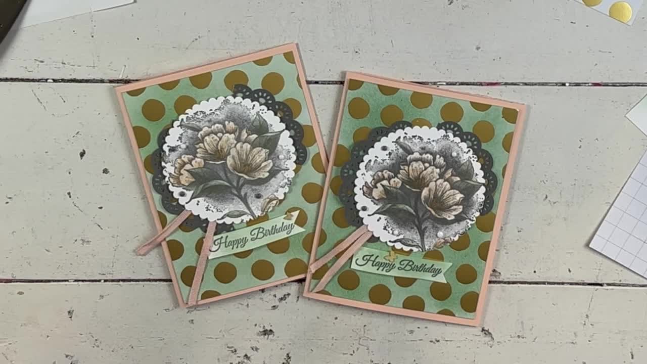 Stampin Up! Cardmaking tutorial