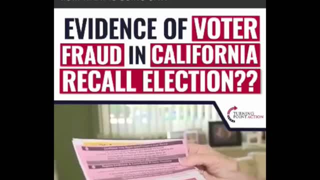 voter fraud at its finest