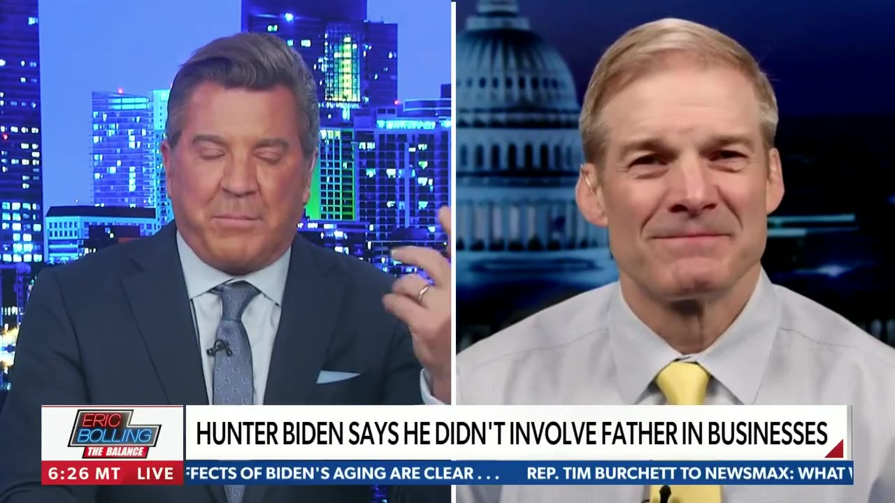 Jim Jordan : Facts VS Hunter Biden Testimony