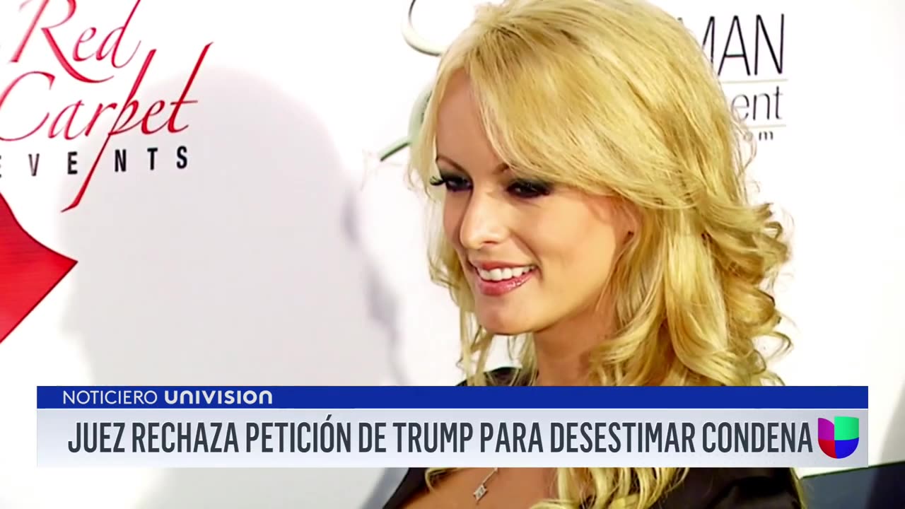 Juez Juan Merchán rechaza petición de Trump de desestimar su condena en el caso Stormy Daniels