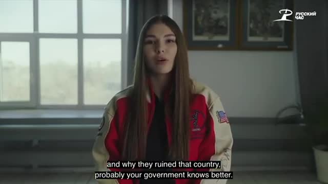 Russian athlete Maryana Naumova response to Arnold Schwarzenegger's propaganda video is absolutely SAVAGE