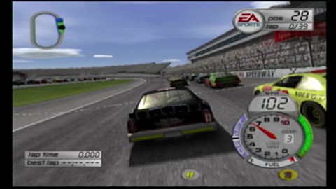 Nascar Thunder 2003 Career Year 1 Race 2 Subway 400