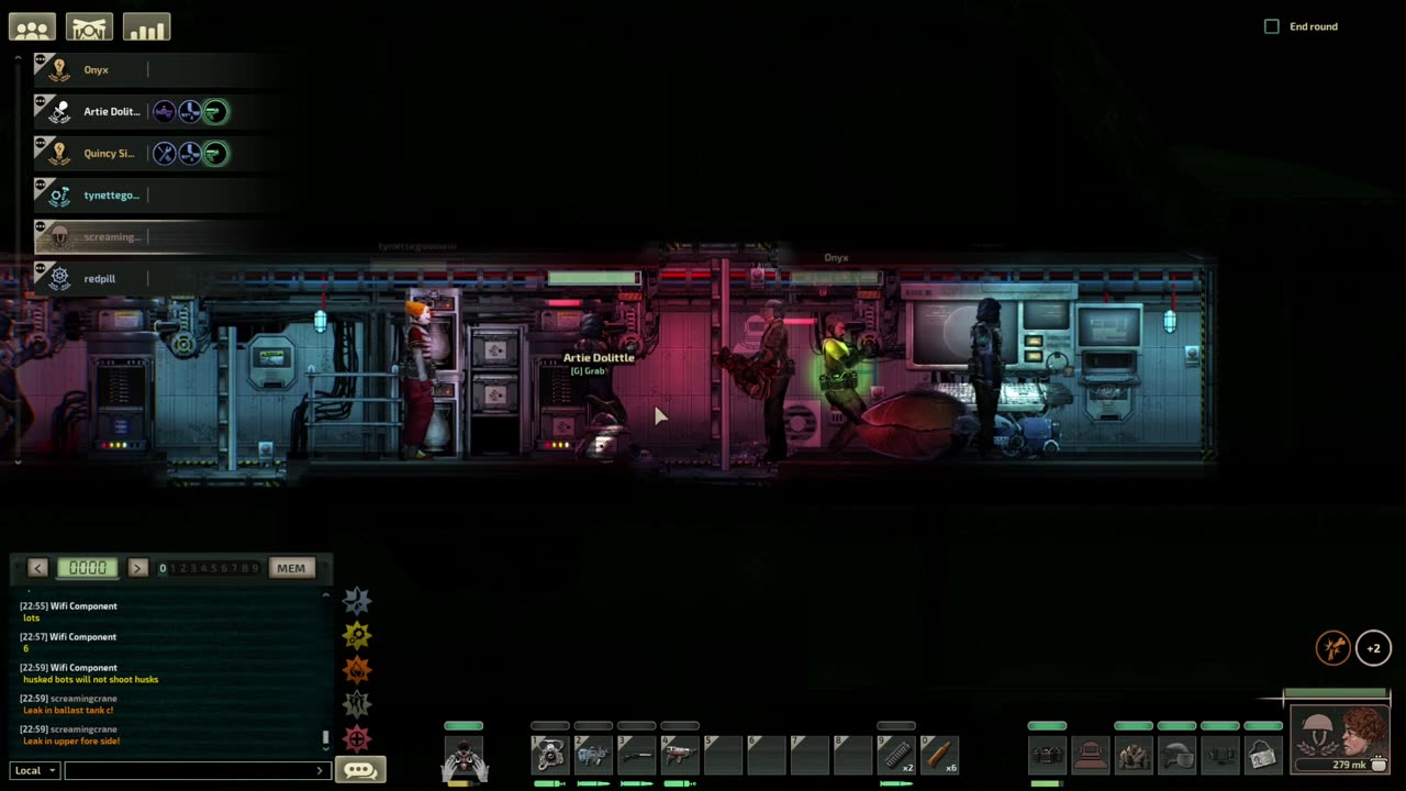 Killing Enemies in Barotrauma