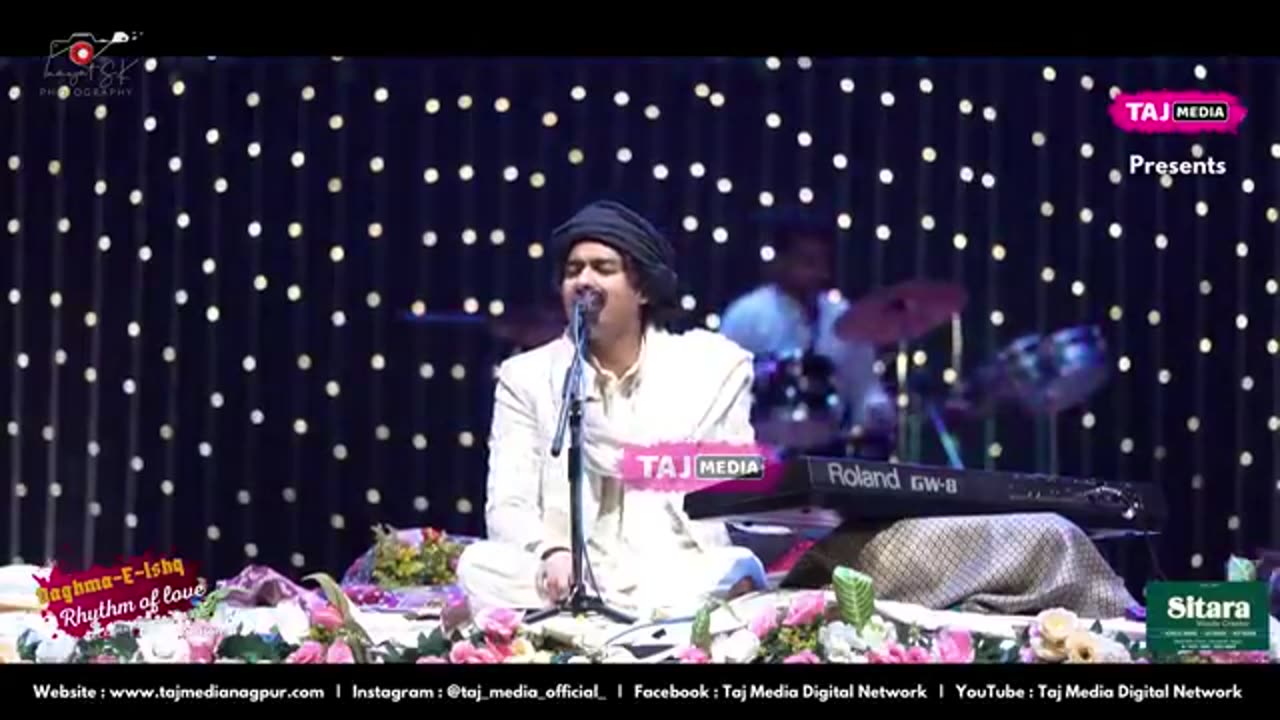 World Famous Qawwali By Rais Anis Sabri At Naghm-E-Ishq Live Concert In Nagpur _ Eid MIlad 2023