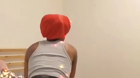 Twerking in the bedroom..