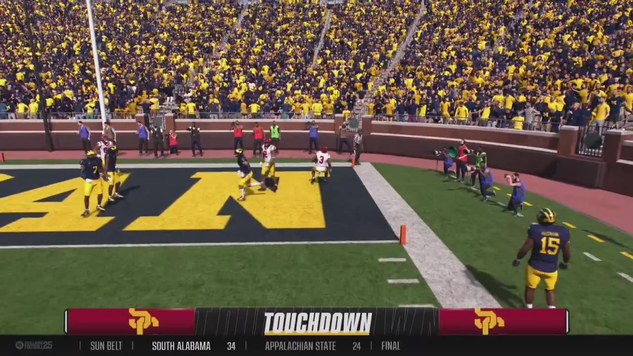 USC Trojans at Michigan Wolverines Highlights, September 21, 2024