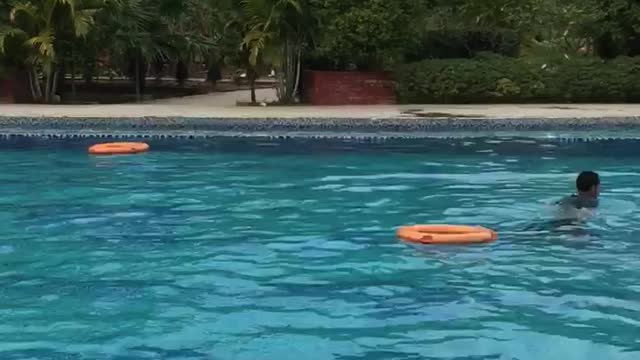 First Video On Rumble Swiming in swimming pool