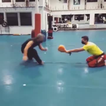 Low Spinning Sweep Kick