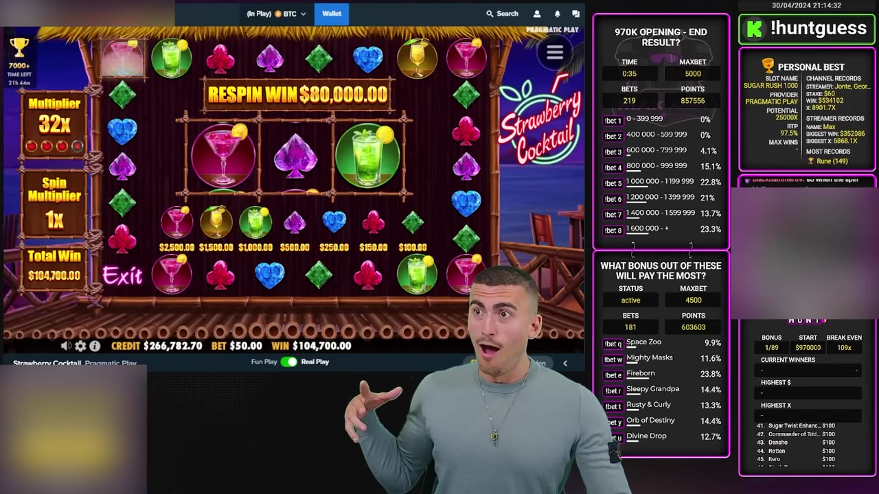 BIGGEST STREAMERS WINS ON SLOTS ROSHTEIN, XPOSED, CLASSYBEEF, FRANK DIMES #13