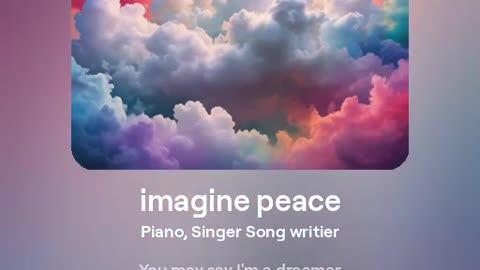 imagine peace - version 2