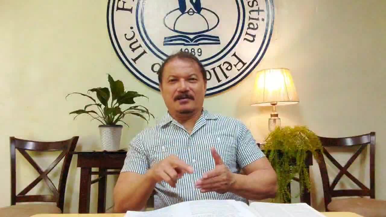 20TH NOVEMBER 2022 FDCF ON-LINE SUNDAY SCHOOL