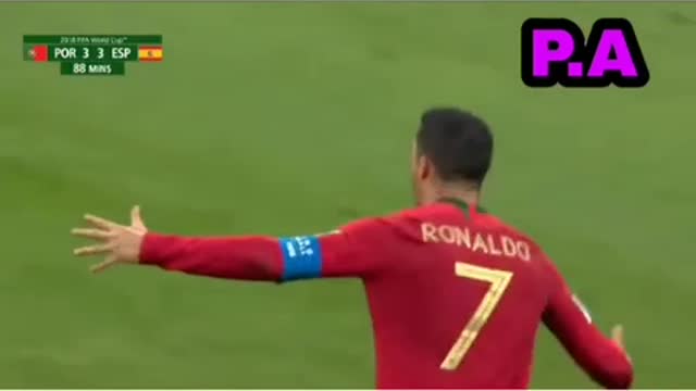 Cristiano Ronaldo vs Spain