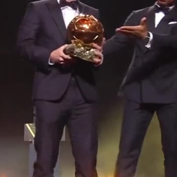 Messi has already given away his eighth Ballon d'Or trophy