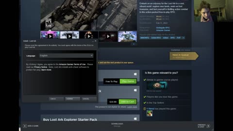 Tutorial For How To Download Lost Ark On Steam On The Computer