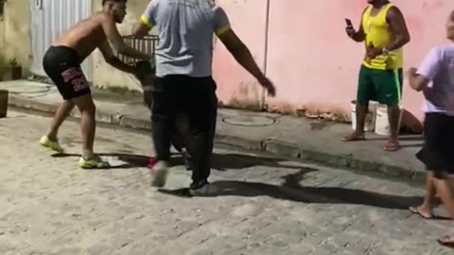 A confusão formada