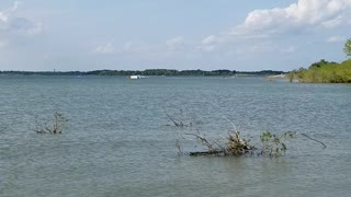 Sunny day at the lake