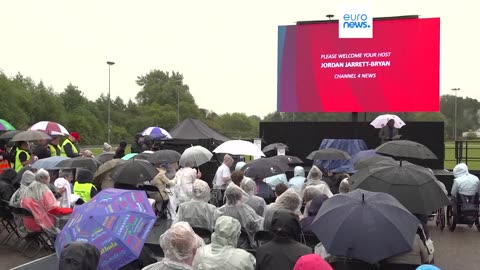 Paralympians light the flame at the birthplace of the games in England