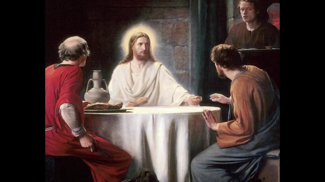 Fr Hewko, Easter Monday '22 "Two Disciples of Emmaus" (ID)