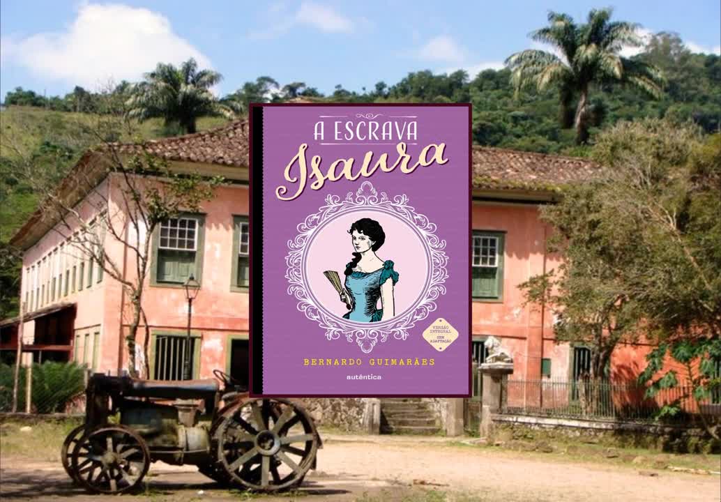 Livro a escrava Isaura - Bernardo Guimarães