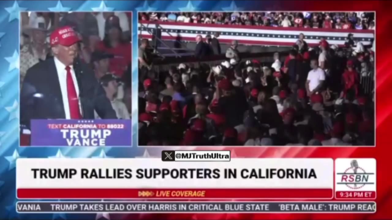 Dennis and Randy Quaid are TOGETHER at the Trump Rally! 🙌