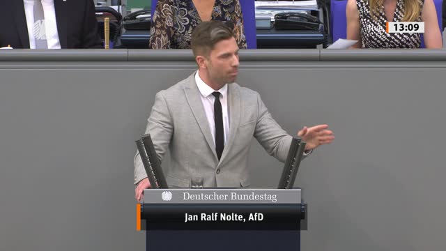 Jan Nolte Rede vom 24.06.2022 - Verunglimpfung von Bundeswehrsoldaten
