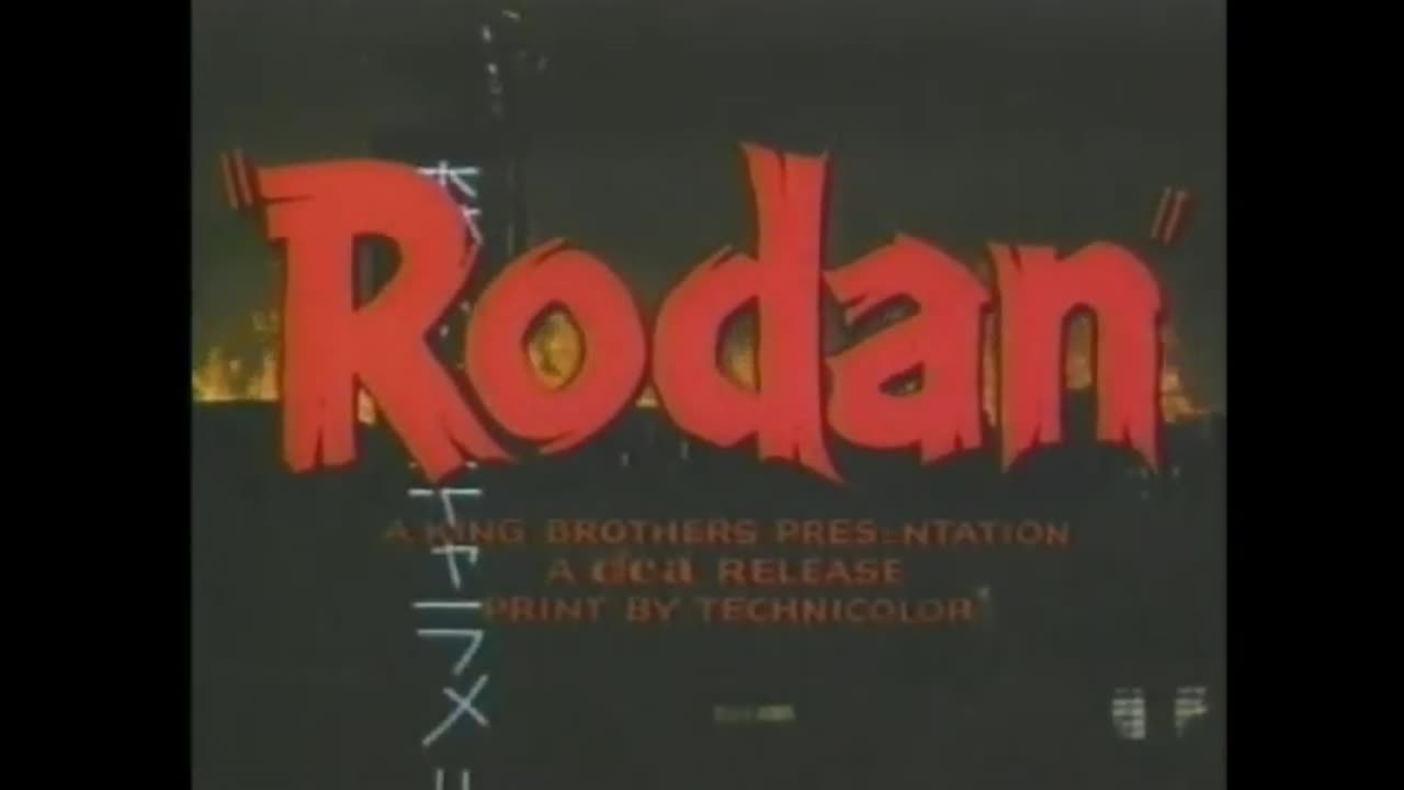 Rodan (1956) trailer