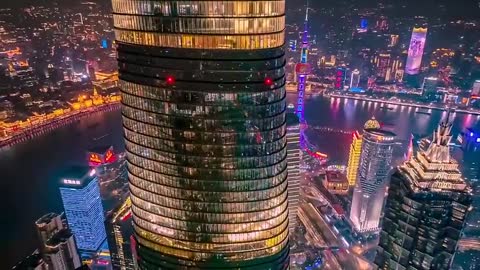 Beautiful Building in Shanghai,China.