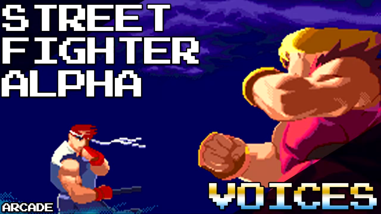 STREET FIGHTER ALPHA ANNOUNCER STREET FIGHTER ALPHA