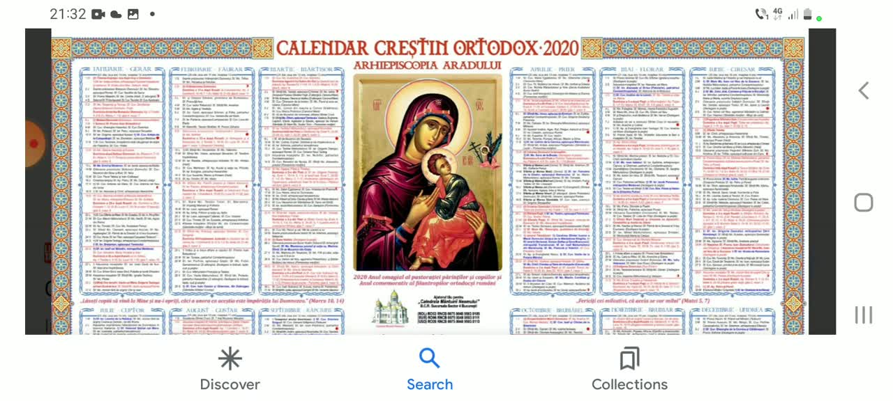 Despre calendarul bisericesc Vasile
