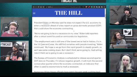 Tim Pool & Zuby Discuss Biden's Recession, And Getting Out Of Large Blue Cities