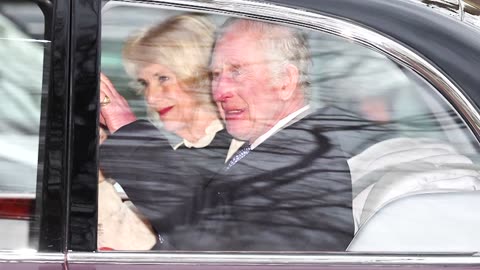 King Charles seen for first time since cancer announcement