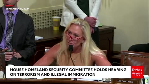 Marjorie Taylor Greene Lambasts Witness During Hearing On Terrorism And The Border