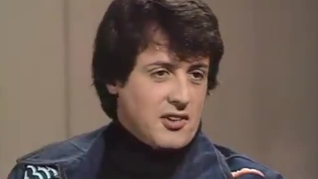 Sylvester Stallone in 1977 Following the Release of Rocky