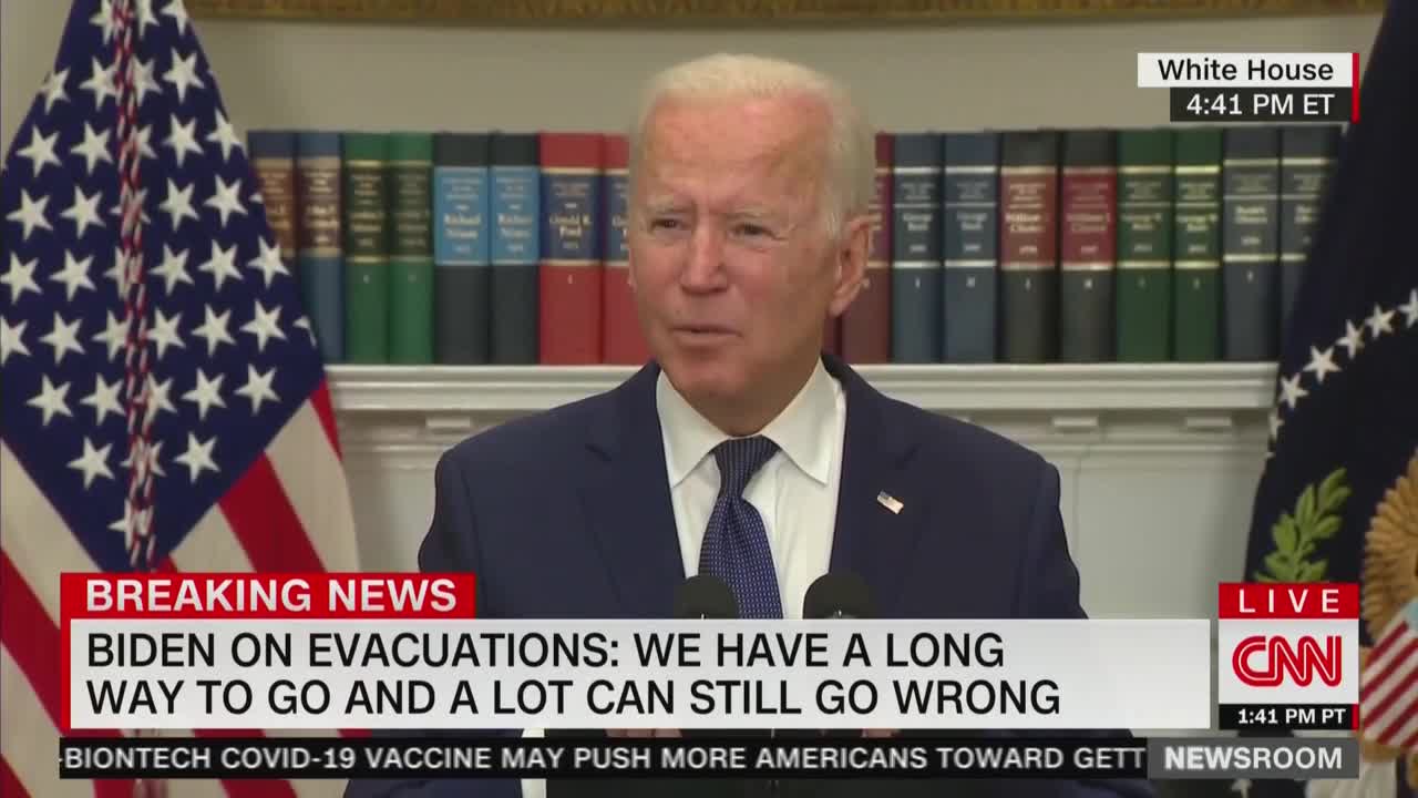 Biden Defends Afghanistan Withdrawal