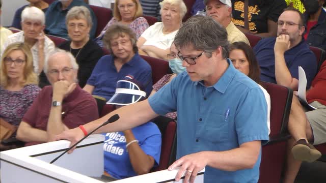 John Bowers at Rockdale County Board of Commissioners Millage Rate Hearing - August 2, 2022