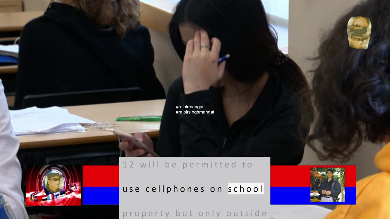 Cellphones will be banned in Ontario classrooms when students return next week.