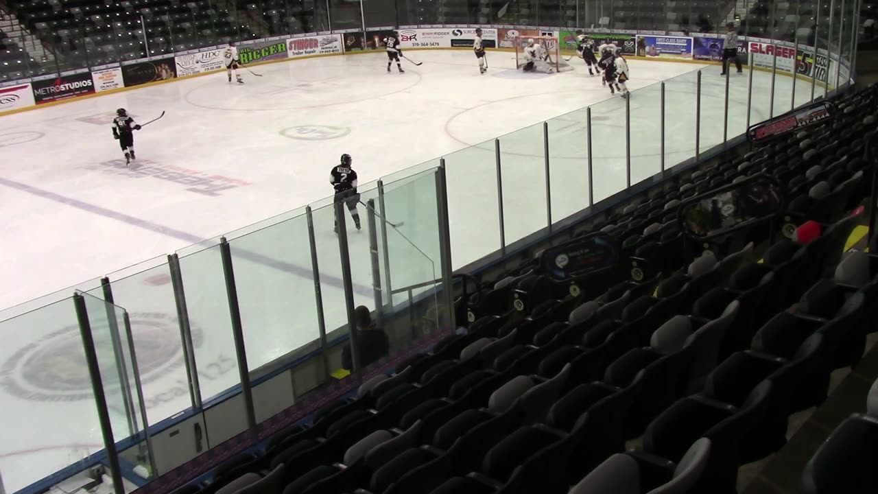 14U Riders Challenge Cup Cedar Rapids Ice Arena IA Ice Hockey Game 3 of 4