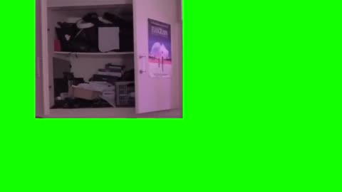 PewDiePie Closet Meme - Green Screen