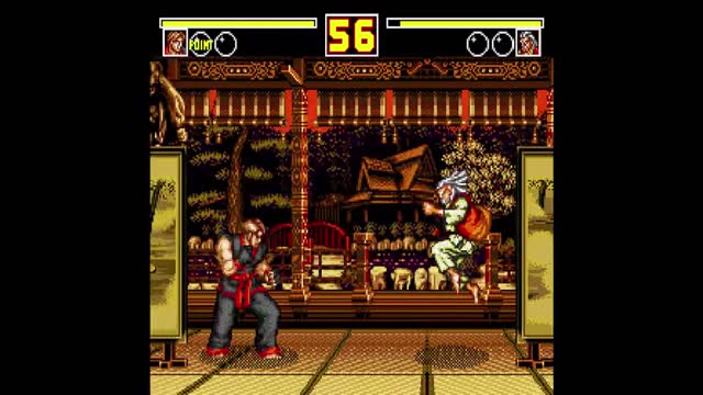 Fatal Fury 2 (Garou Densetsu) / Mega Drive / Gameplay: Kim Kaphwan / LV: Hard.