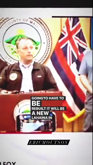 Governor of Hawaii 👀 Maui Fire