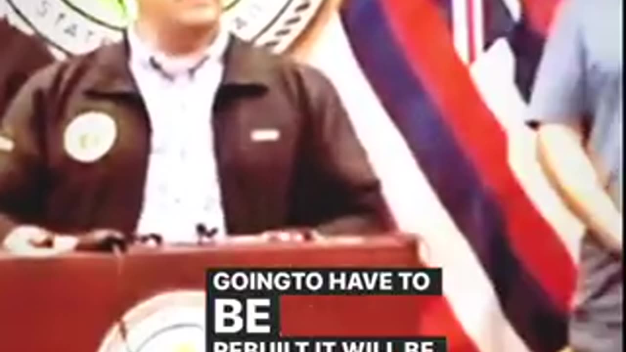 Governor of Hawaii 👀 Maui Fire