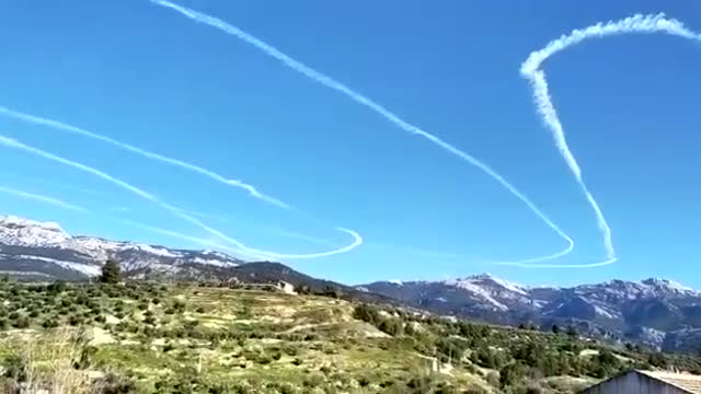 Cambio Climatico chemtrails - nubes de la nueva normalidad