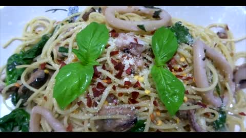 MIXED SEA FOODS PASTA WITH LEMON BUTTER SAUCE RECIPE