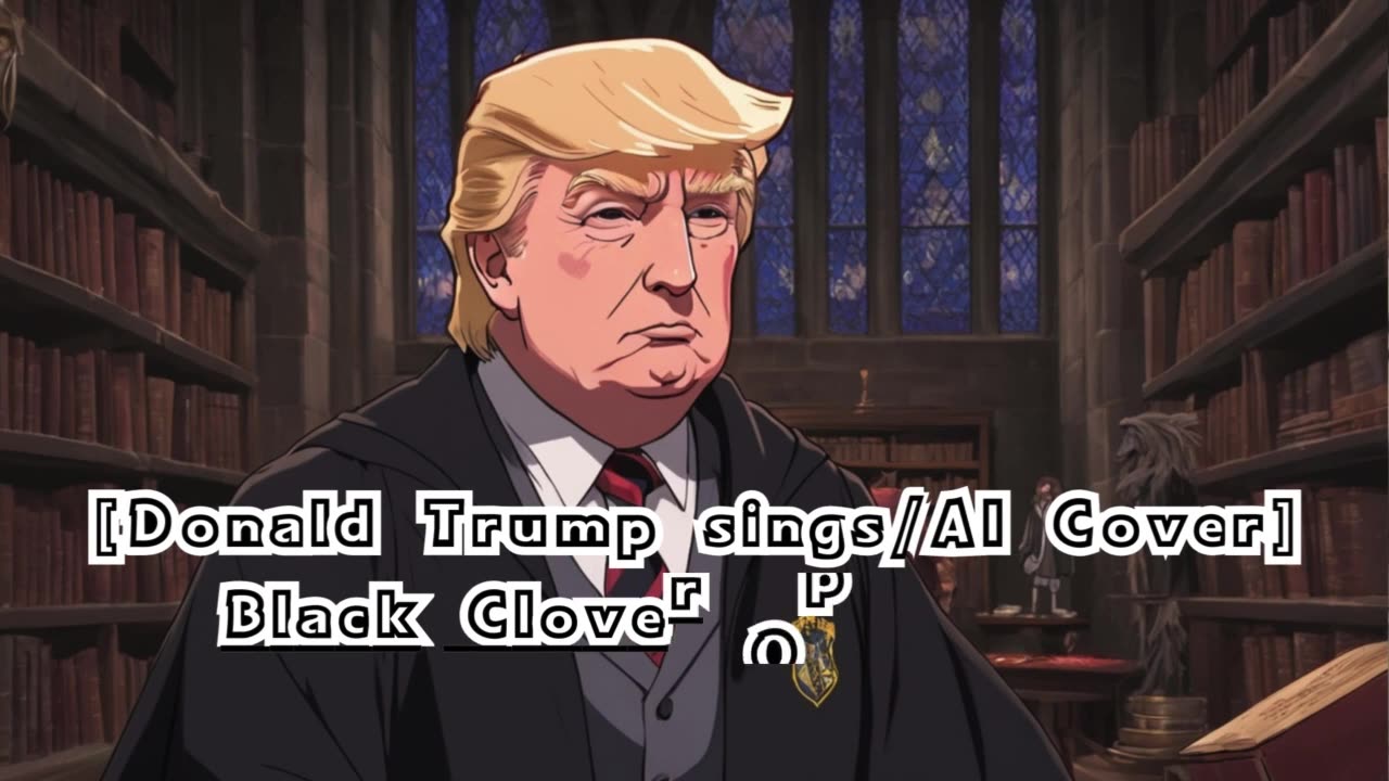 [Donald Trump sings/AI Cover] Black Clover Opening 10 Vickeblanka - Black Catcher