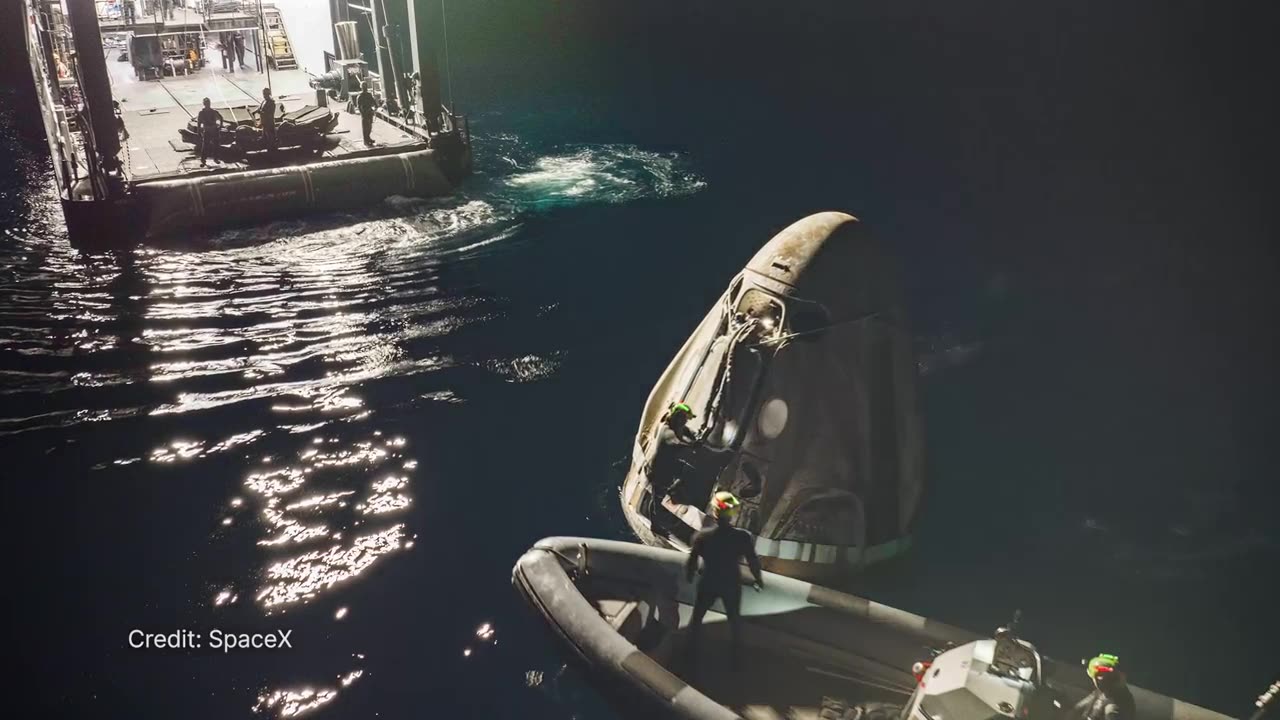 The Axiom Space Mission 2 Crew Return to Earth on This Week
