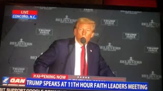 🦅 OANN president Donald Trump & July 13 in Butler PA hand of god saved him Monday 07:34 pm