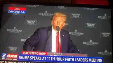 🦅 OANN president Donald Trump & July 13 in Butler PA hand of god saved him Monday 07:34 pm