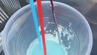 Static Makes Liquid Drip Sideways